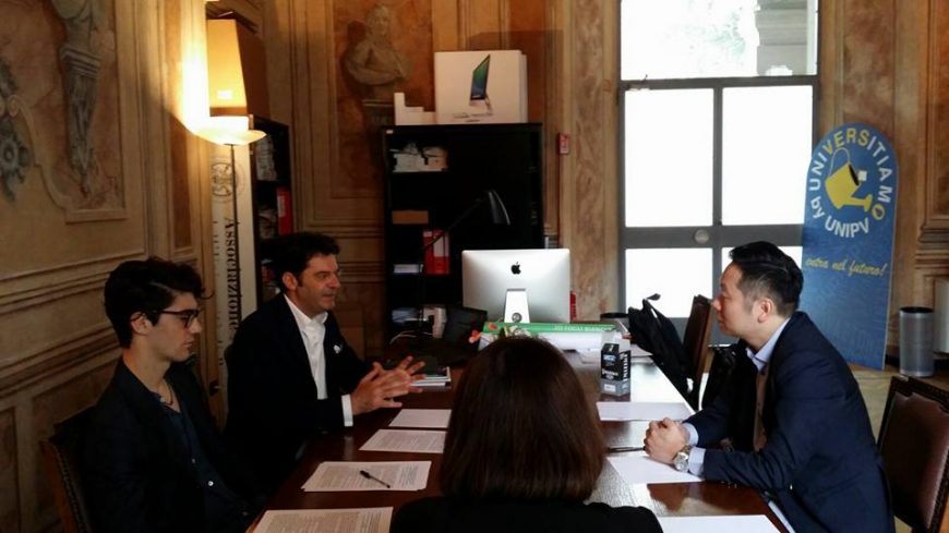 Pavia University 與 Vigne Olcru 合作